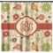 Fall Flowers Shower Curtain - Custom Size (Personalized)