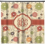 Fall Flowers Shower Curtain (Personalized)