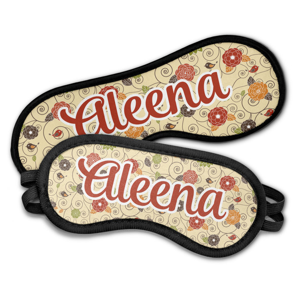 Fall Flowers Sleeping Eye Masks - PARENT