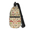 Fall Flowers Sling Bag - Front View