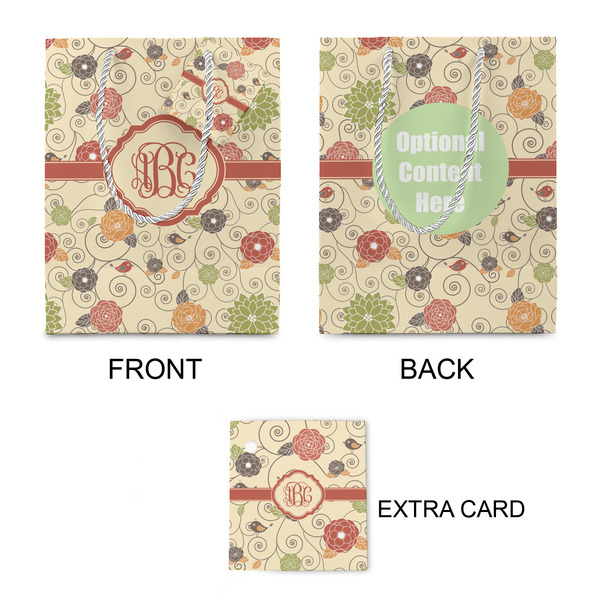 Fall Flowers Small Gift Bag - Approval