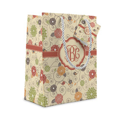 Fall Flowers Small Gift Bag (Personalized)