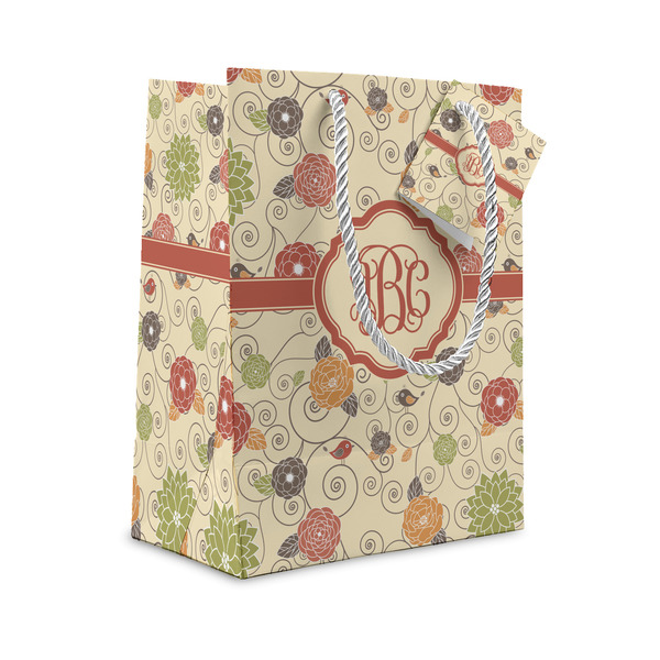 Custom Fall Flowers Gift Bag (Personalized)