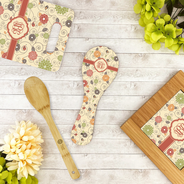 Fall Flowers Spoon Rest Trivet - LIFESTYLE