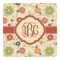 Fall Flowers Square Decal