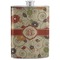 Fall Flowers Stainless Steel Flask