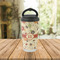 Fall Flowers Stainless Steel Travel Cup Lifestyle