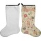 Fall Flowers Stocking - Single-Sided - Approval
