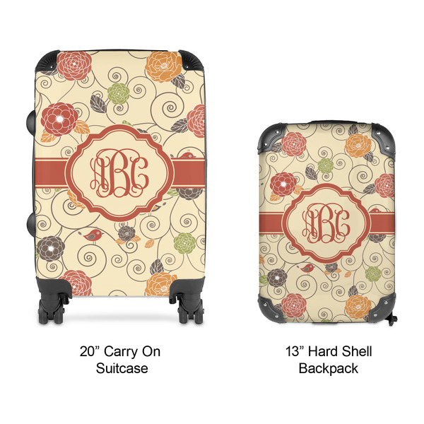 Fall Flowers Suitcase Set 4 - APPROVAL