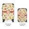 Fall Flowers Suitcase Set 4 - APPROVAL