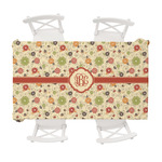 Fall Flowers Tablecloth - 58"x102" (Personalized)