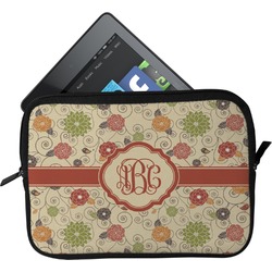 Fall Flowers Tablet Case / Sleeve (Personalized)