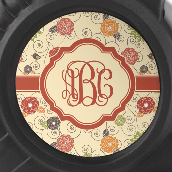 Fall Flowers Tape Measure - 25ft - detail