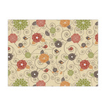 Fall Flowers Tissue Paper Sheets - Large - Heavyweight