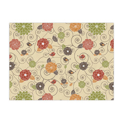 Fall Flowers Large Tissue Papers Sheets - Heavyweight
