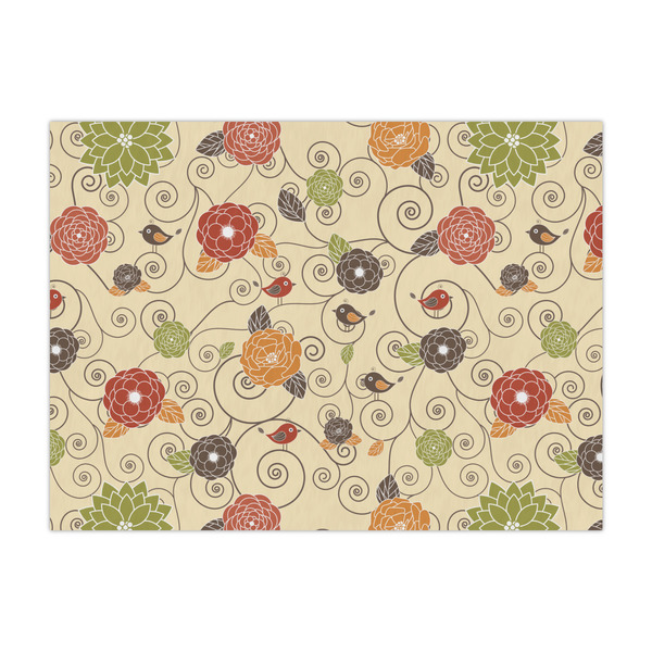 Custom Fall Flowers Large Tissue Papers Sheets - Heavyweight