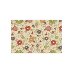 Fall Flowers Small Tissue Papers Sheets - Heavyweight