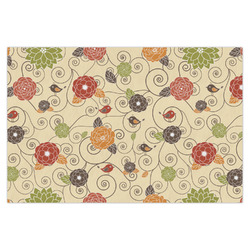 Fall Flowers X-Large Tissue Papers Sheets - Heavyweight