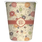 Fall Flowers Waste Basket (Personalized)