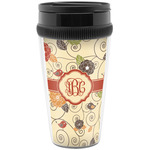 Fall Flowers Acrylic Travel Mug without Handle (Personalized)