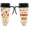Fall Flowers Travel Mug with Black Handle - Approval