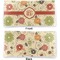 Fall Flowers Vinyl Check Book Cover - Front and Back