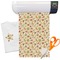 Fall Flowers Heat Transfer Vinyl Sheet (12"x18")