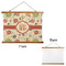 Fall Flowers Wall Hanging Tapestry - Landscape - APPROVAL