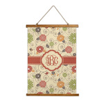 Fall Flowers Wall Hanging Tapestry (Personalized)