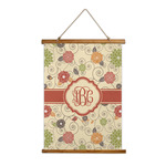 Fall Flowers Wall Hanging Tapestry (Personalized)
