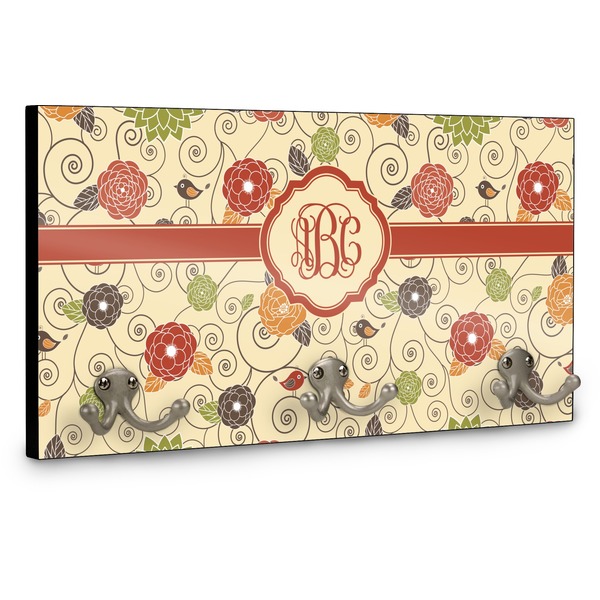 Fall Flowers Coat Hanger Main