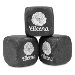 Fall Flowers Whiskey Stone Set (Personalized)