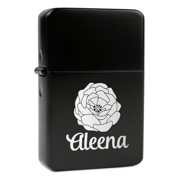 Custom Fall Flowers Windproof Lighter (Personalized)