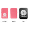 Fall Flowers Windproof Lighters - Pink, Single Sided, w Lid - APPROVAL