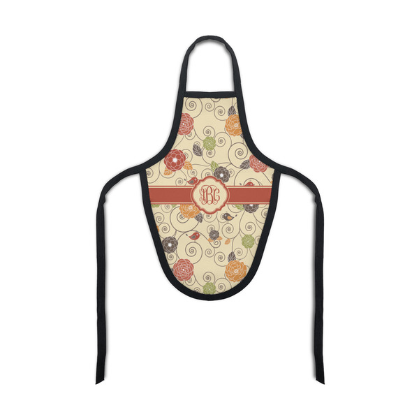 Custom Fall Flowers Bottle Apron (Personalized)