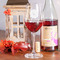 Fall Flowers Wine Glass - In Context