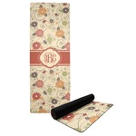 Fall Flowers Yoga Mat (Personalized)