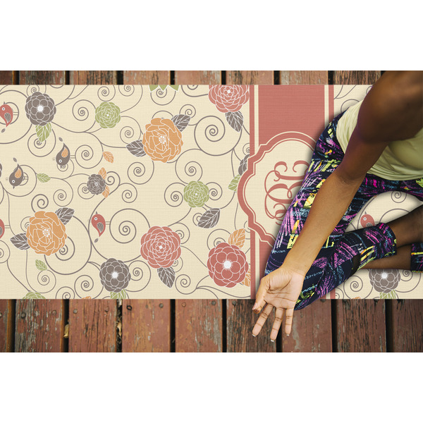Fall Flowers Yoga Mats - LIFESTYLE