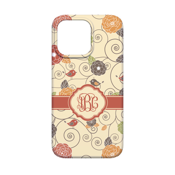 Fall Flowers iPhone 13 Mini Case - Back