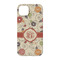 Fall Flowers iPhone 14 Case - Back