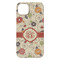 Fall Flowers iPhone 14 Plus Case - Back
