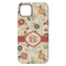 Fall Flowers iPhone 14 Plus Tough Case - Back