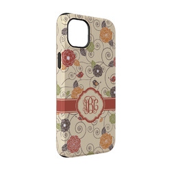 Fall Flowers iPhone Case - Rubber Lined - iPhone 14 Pro (Personalized)