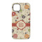 Fall Flowers iPhone 14 Tough Case - Back