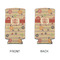 Chevron & Fall Flowers 12oz Tall Can Sleeve - APPROVAL