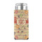Chevron & Fall Flowers 12oz Tall Can Sleeve - FRONT (on can)