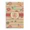 Chevron & Fall Flowers 20x30 - Matte Poster - Front View