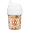 Chevron & Fall Flowers Baby Sippy Cup (Personalized)