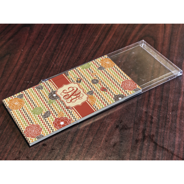 Chevron & Fall Flowers Colored Pencils - In Package