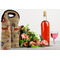 Chevron & Fall Flowers Double Wine Tote - LIFESTYLE (new)